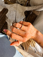 Load image into Gallery viewer, 14K MARILYN DIAMONDS &amp; TURQUOISE BAND - Turnback Pony ™ - 
